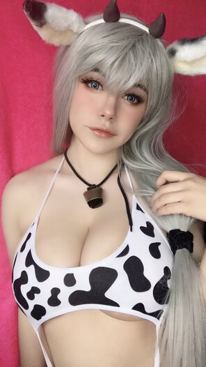 amateur pic Punk Macarroni - Tsuki Uzaki Cow (5)