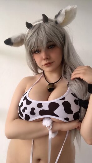 amateur pic Punk Macarroni - Tsuki Uzaki Cow (12)