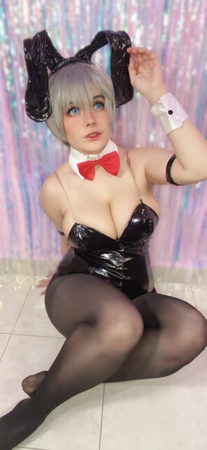 amateur pic Punk Macarroni - Uzaki Bunny Suit (8)