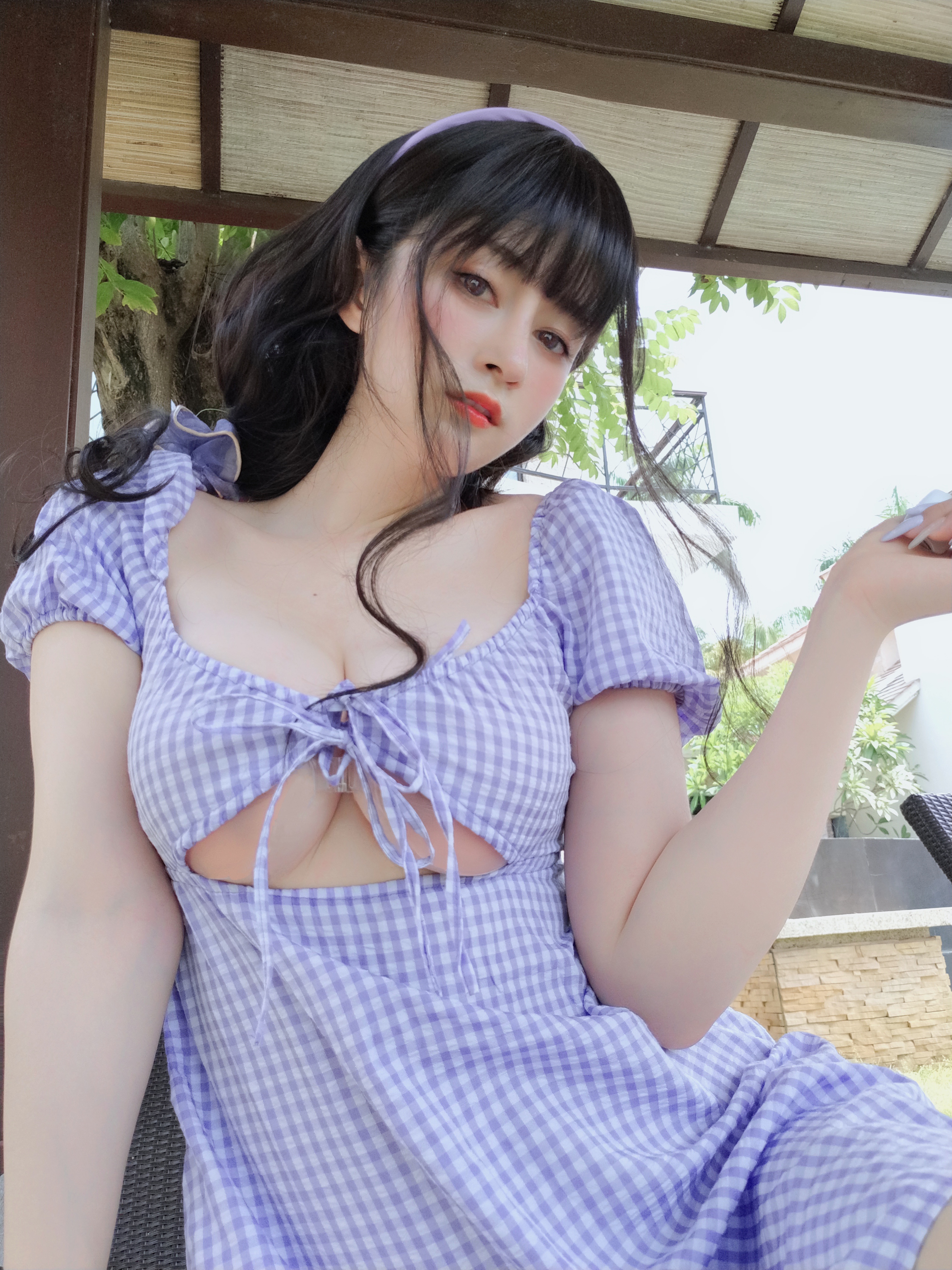 amateur photo Baiyin811 (白银81) - Purple Dress (10)