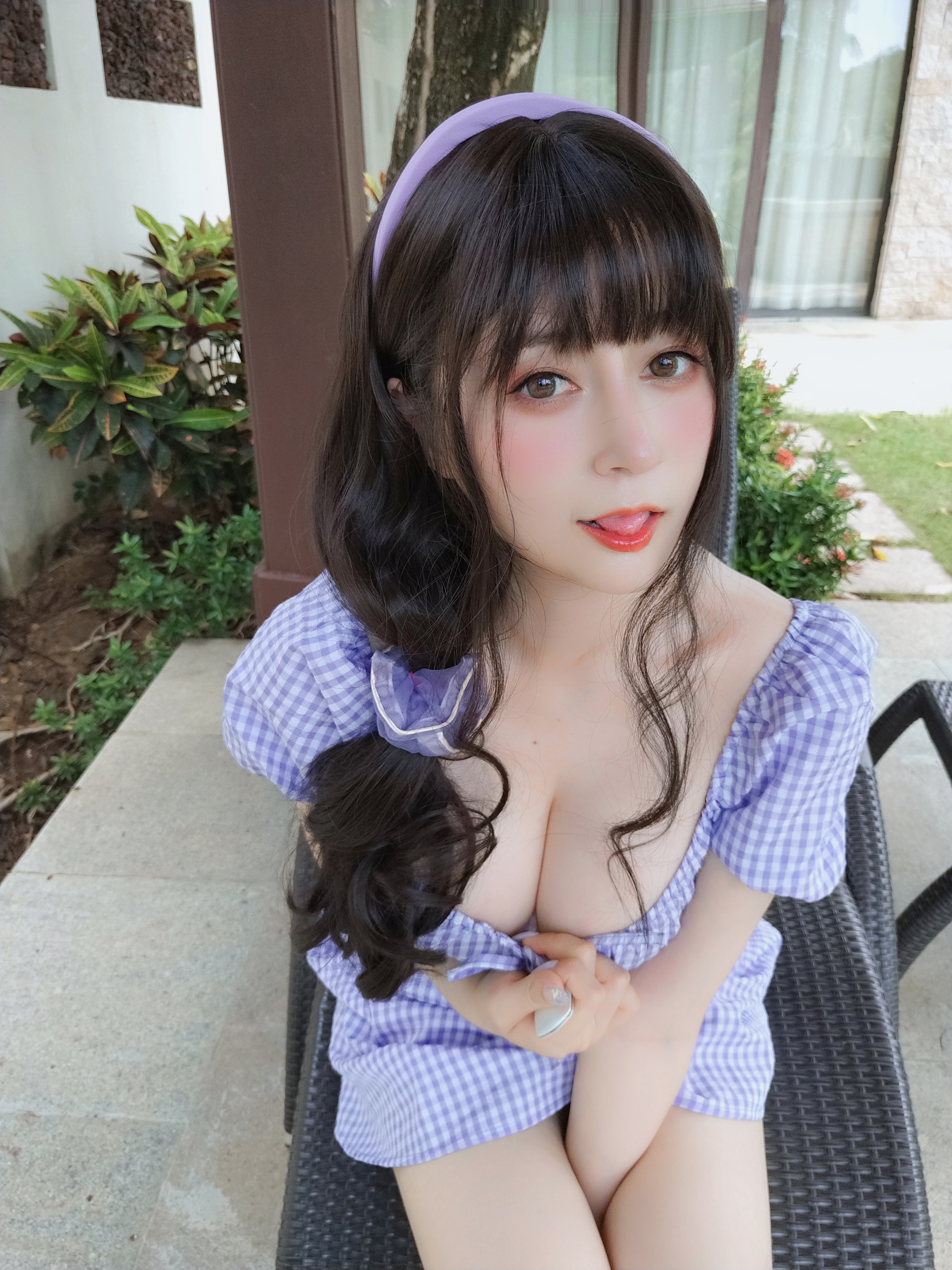 amateur photo Baiyin811 (白银81) - Purple Dress (17)