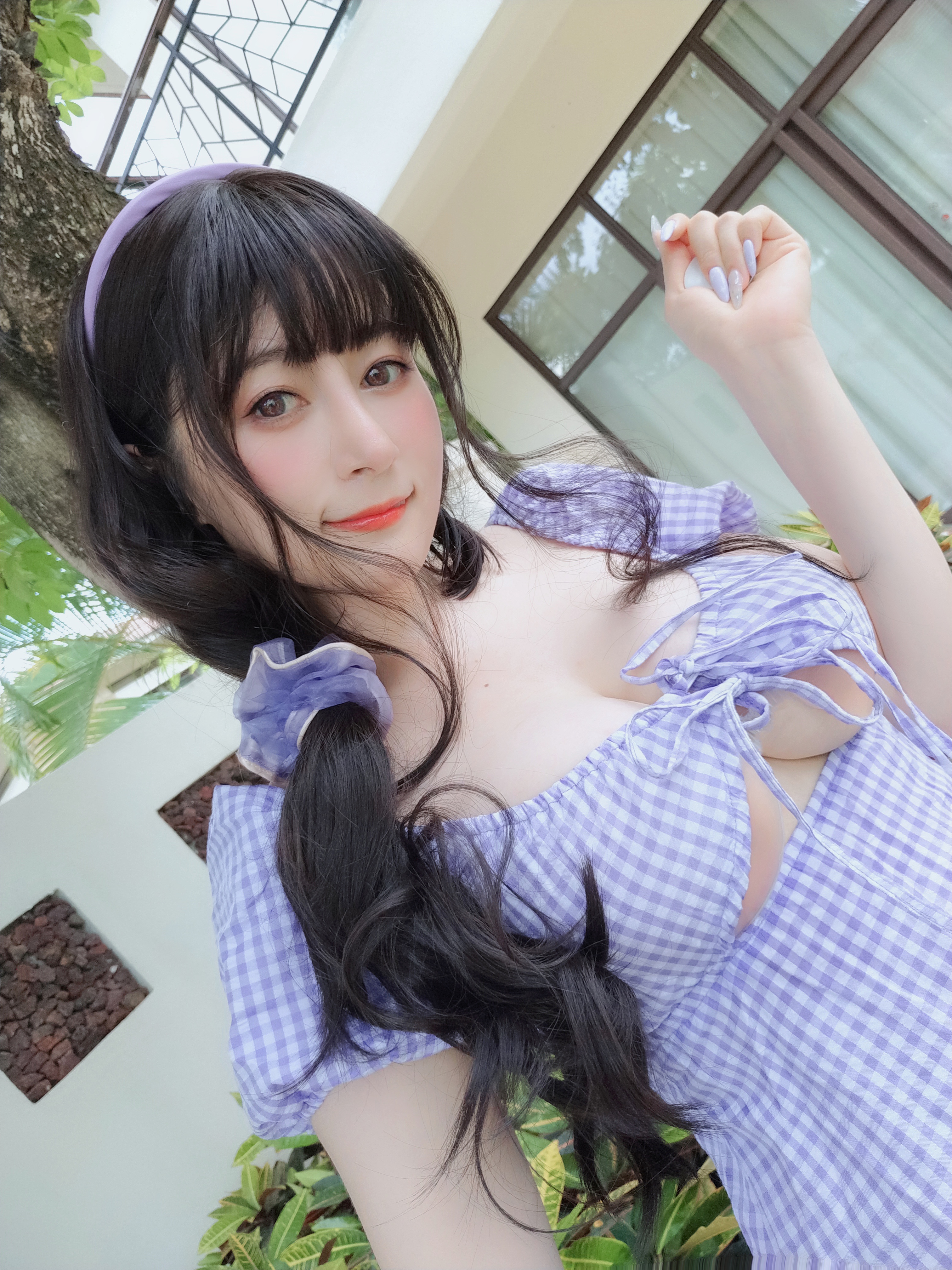 amateur photo Baiyin811 (白银81) - Purple Dress (30)