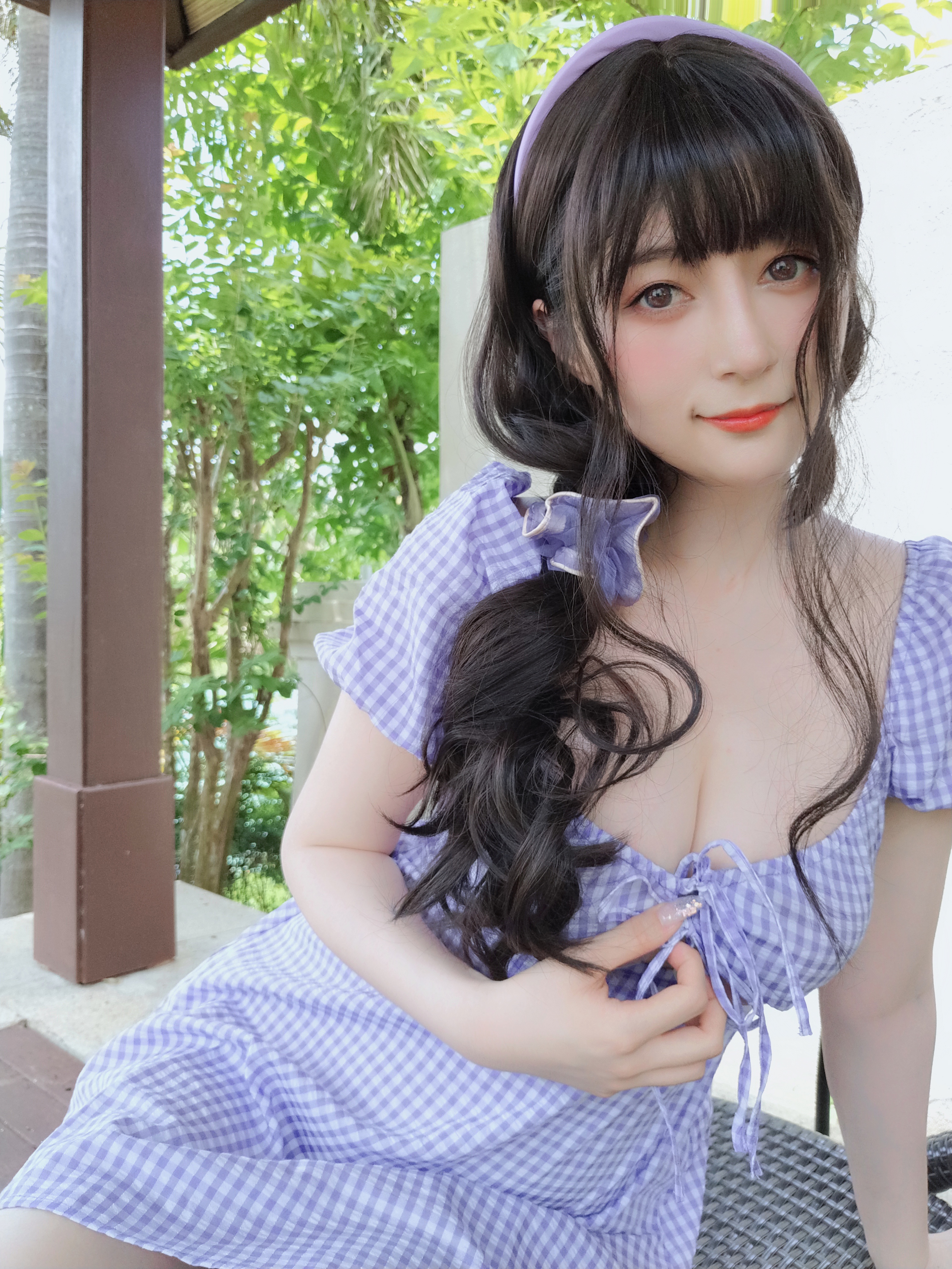 amateur photo Baiyin811 (白银81) - Purple Dress (35)