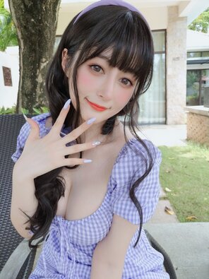 amateur pic Baiyin811 (白银81) - Purple Dress (41)