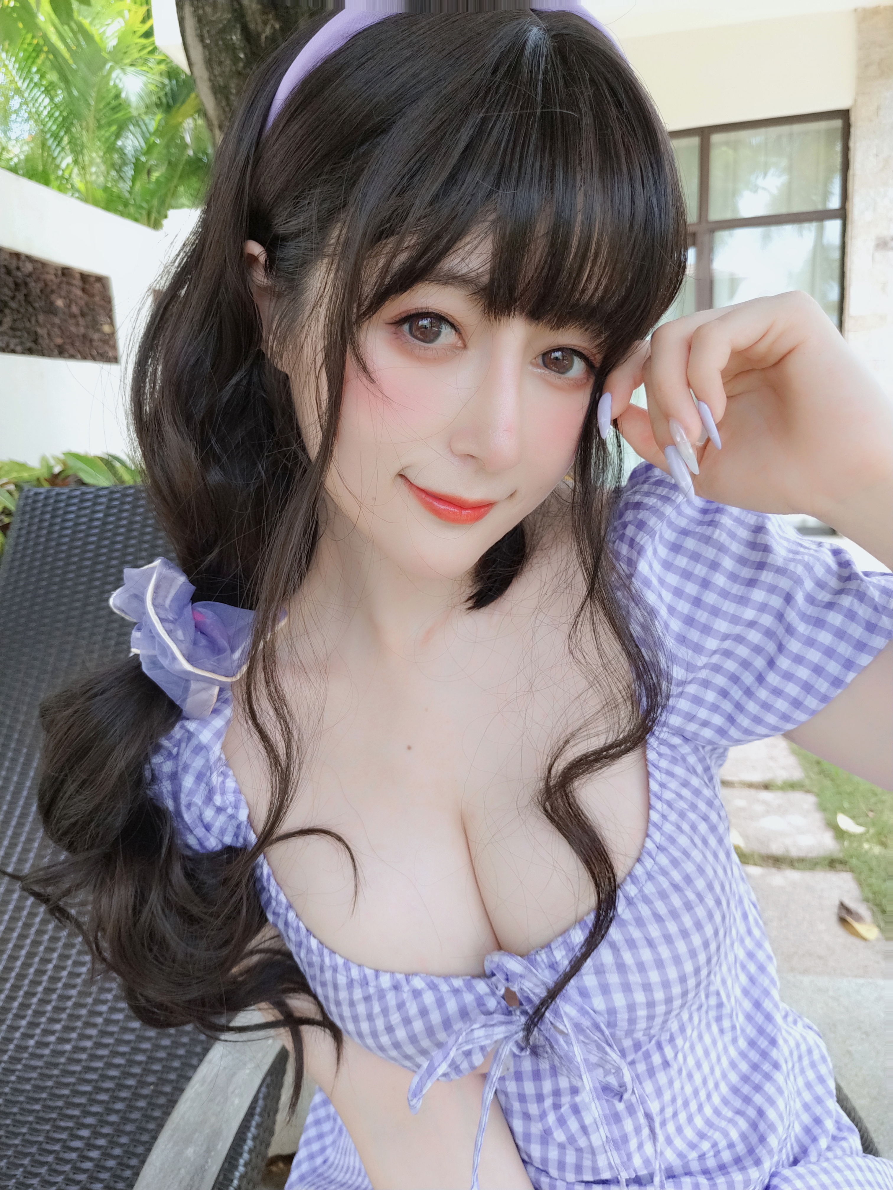 amateur photo Baiyin811 (白银81) - Purple Dress (51)