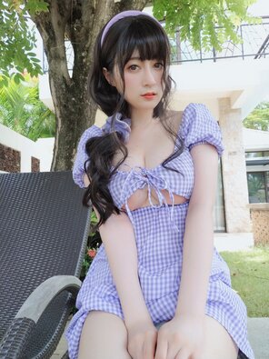 amateur pic Baiyin811 (白银81) - Purple Dress (54)