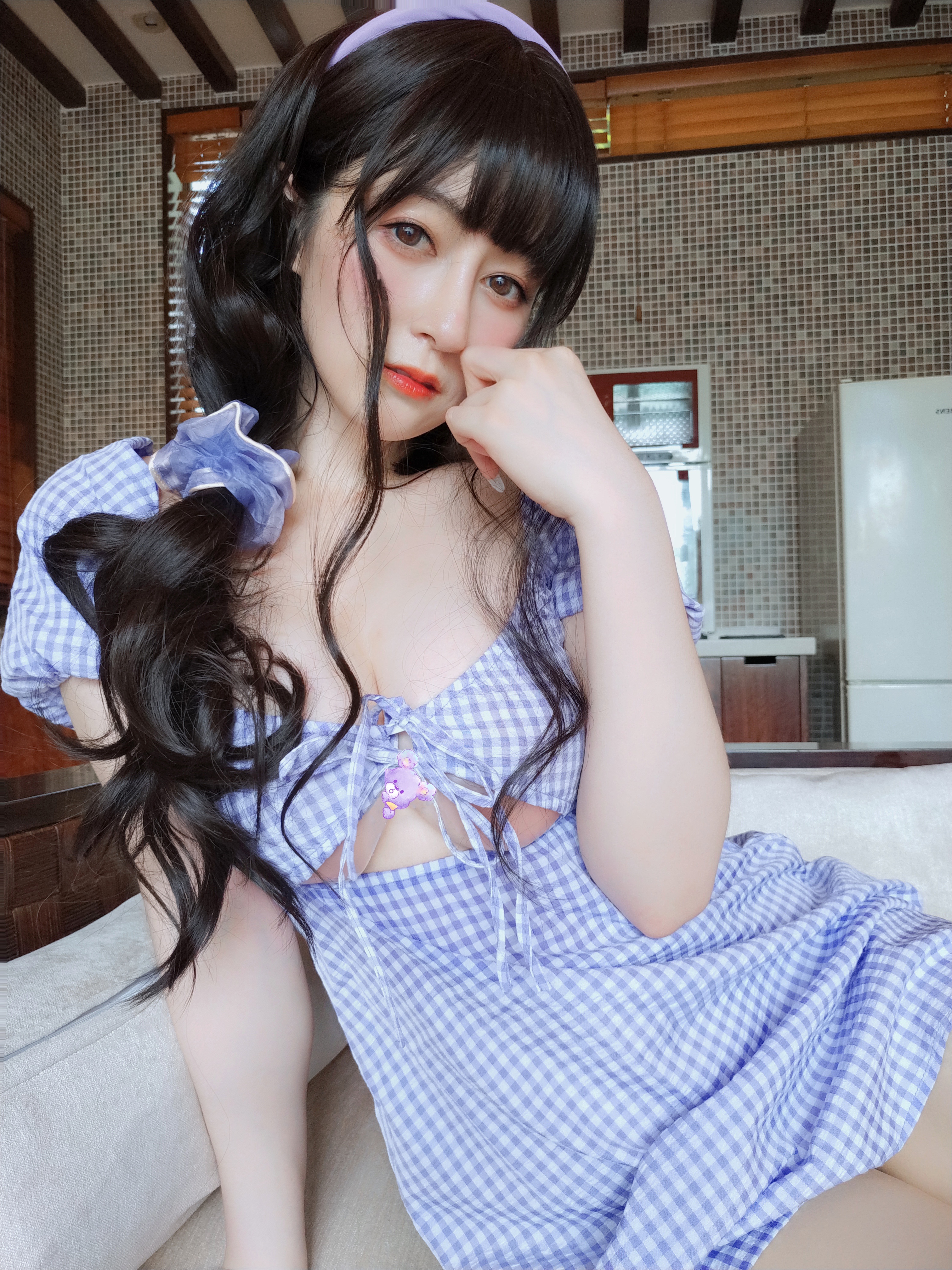 amateur photo Baiyin811 (白银81) - Purple Dress (65)