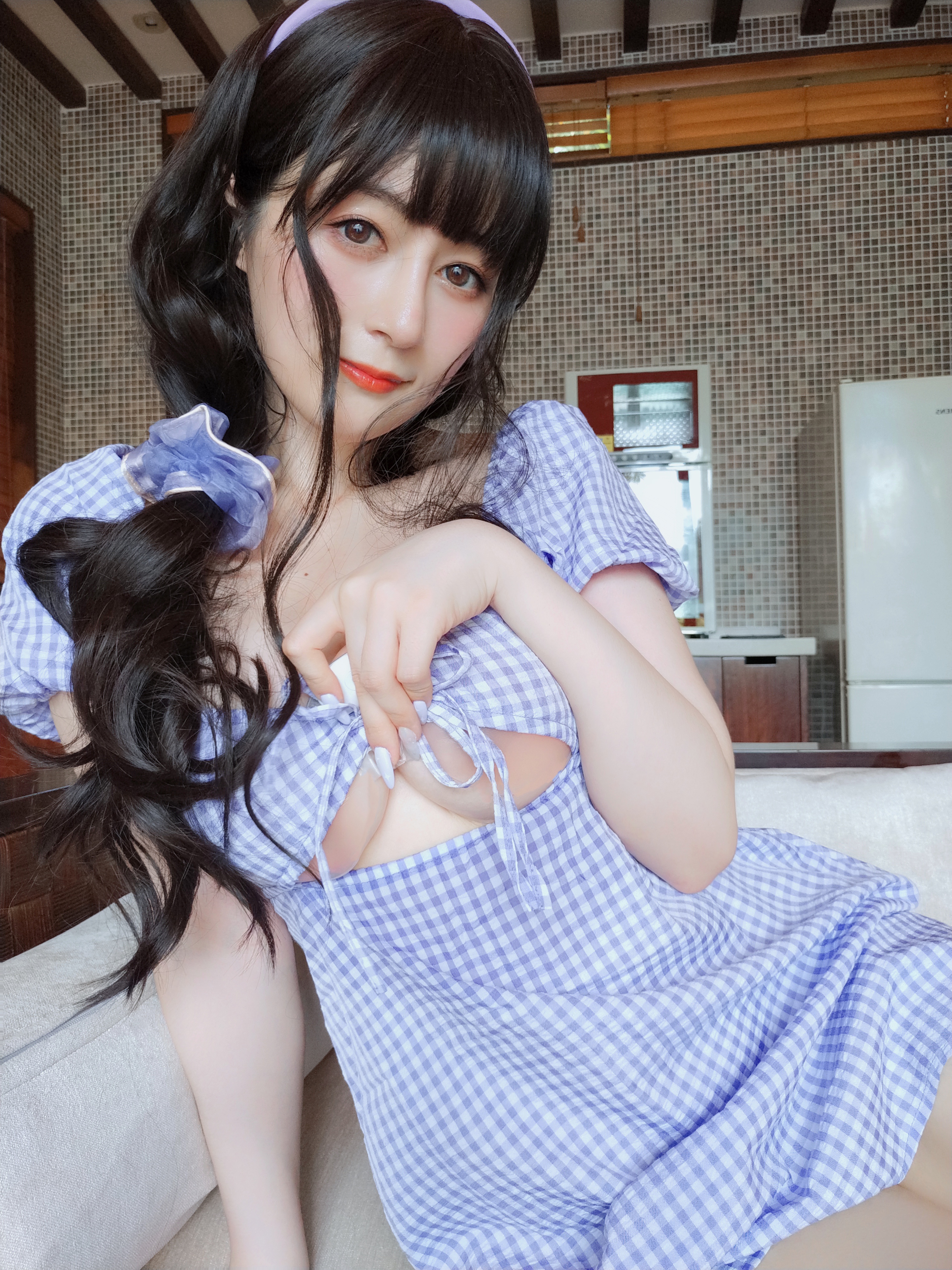 amateur photo Baiyin811 (白银81) - Purple Dress (66)