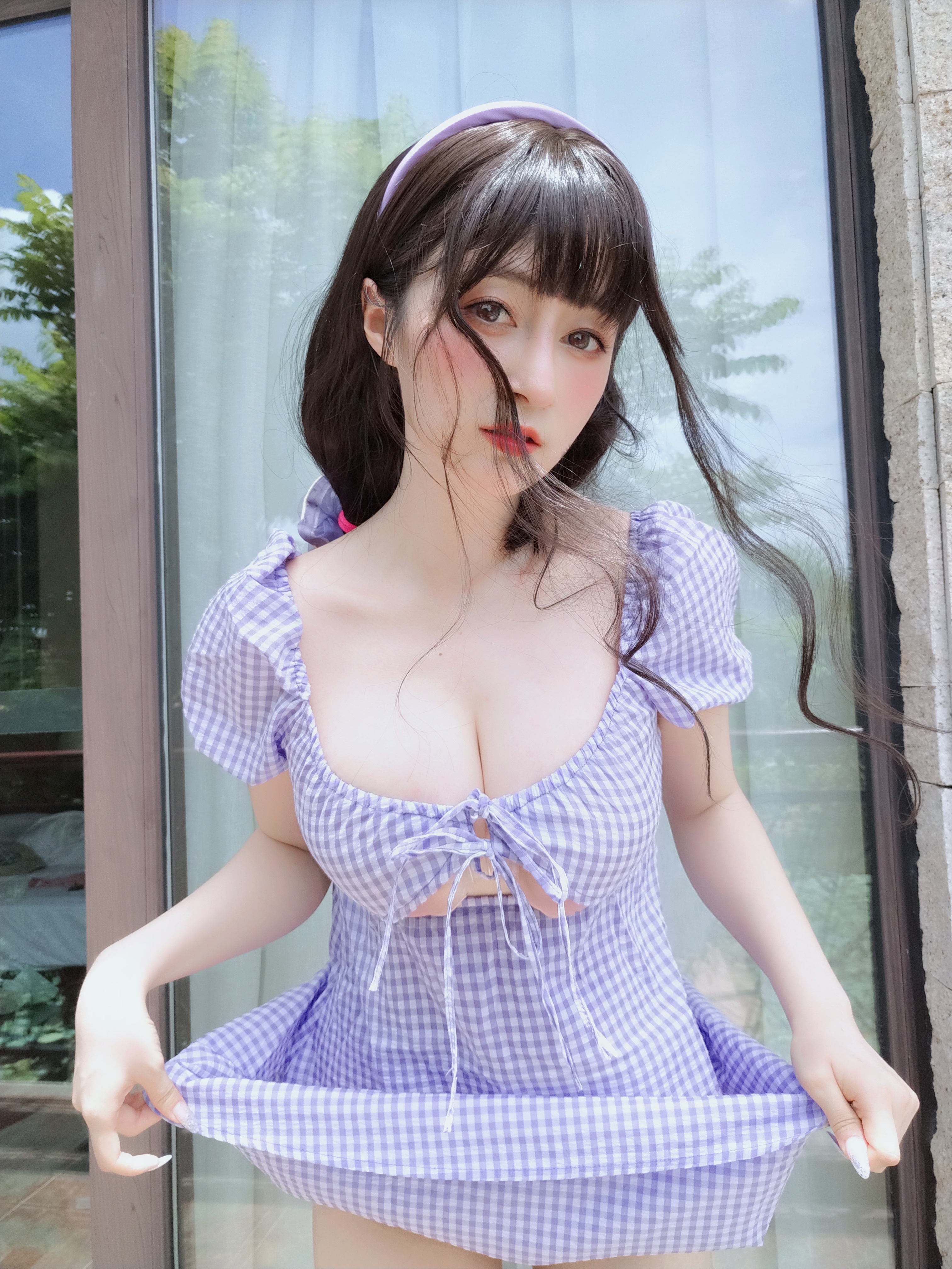 amateur photo Baiyin811 (白银81) - Purple Dress (77)