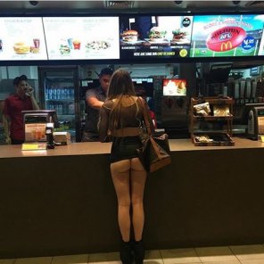 Just ordering food...