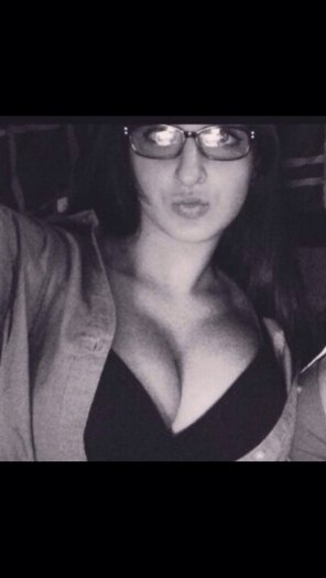 Nice rack and cute glasses on a girl I know.
