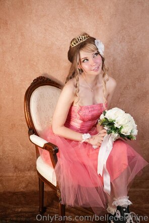 amateur photo Belle-Delphine-Nude-Pink-Prom-Dress-Onlyfans-Set-Leaked-29