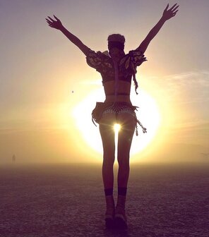 Kate Compton at Burning Man