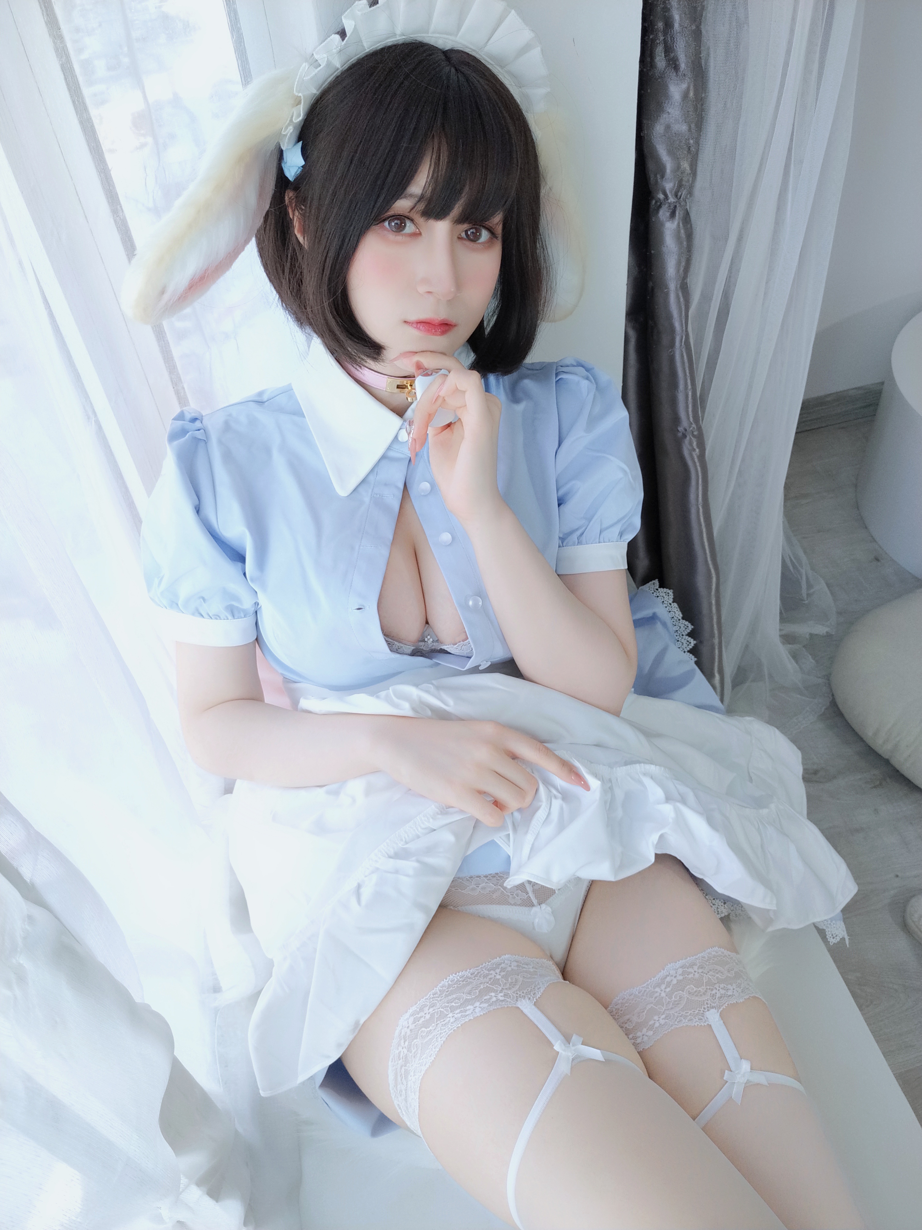 amateur photo Baiyin811 (白银81) - Vol.96 兔女仆 (2)