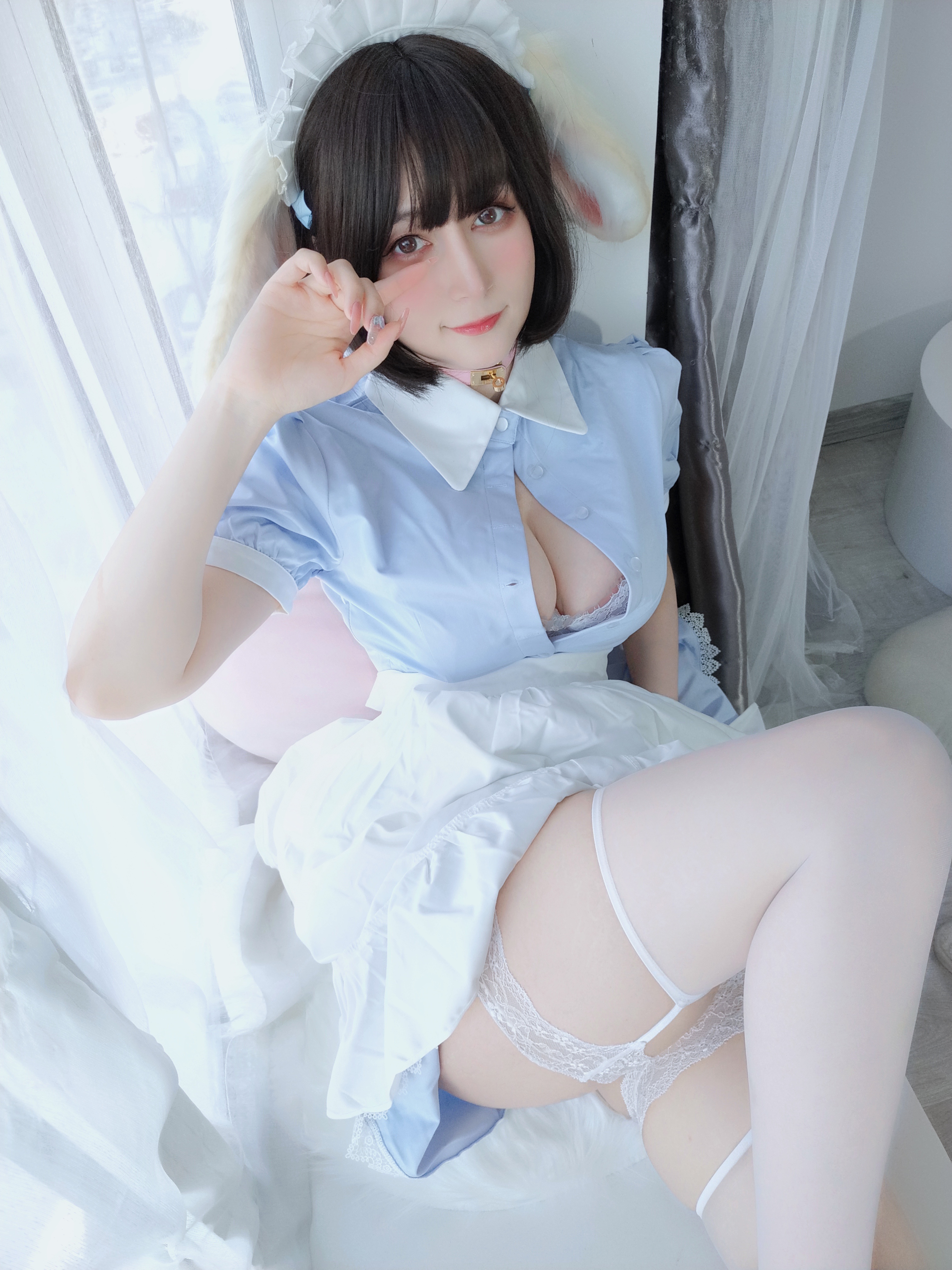 amateur photo Baiyin811 (白银81) - Vol.96 兔女仆 (72)