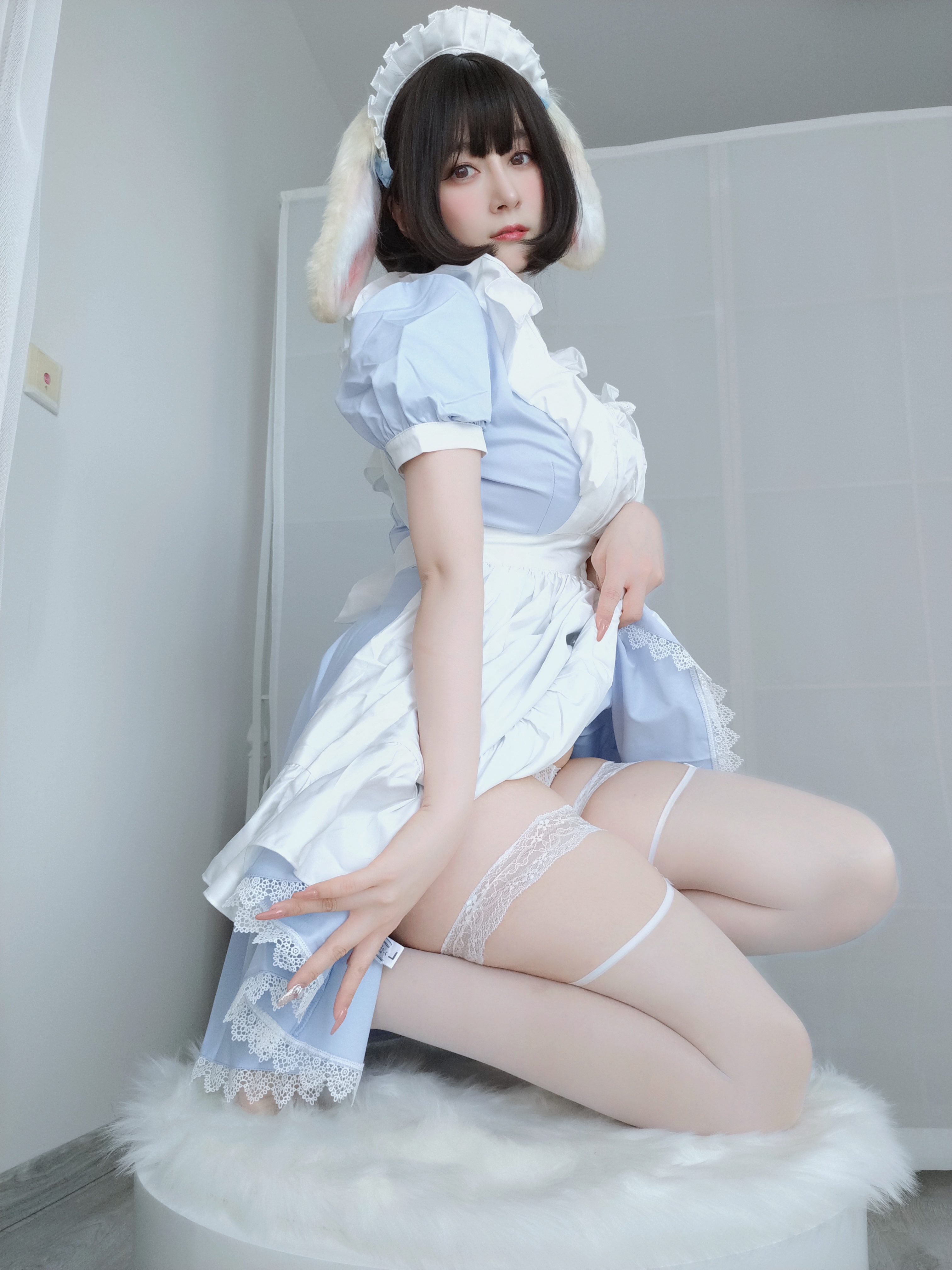 amateur photo Baiyin811 (白银81) - Vol.96 兔女仆 (73)