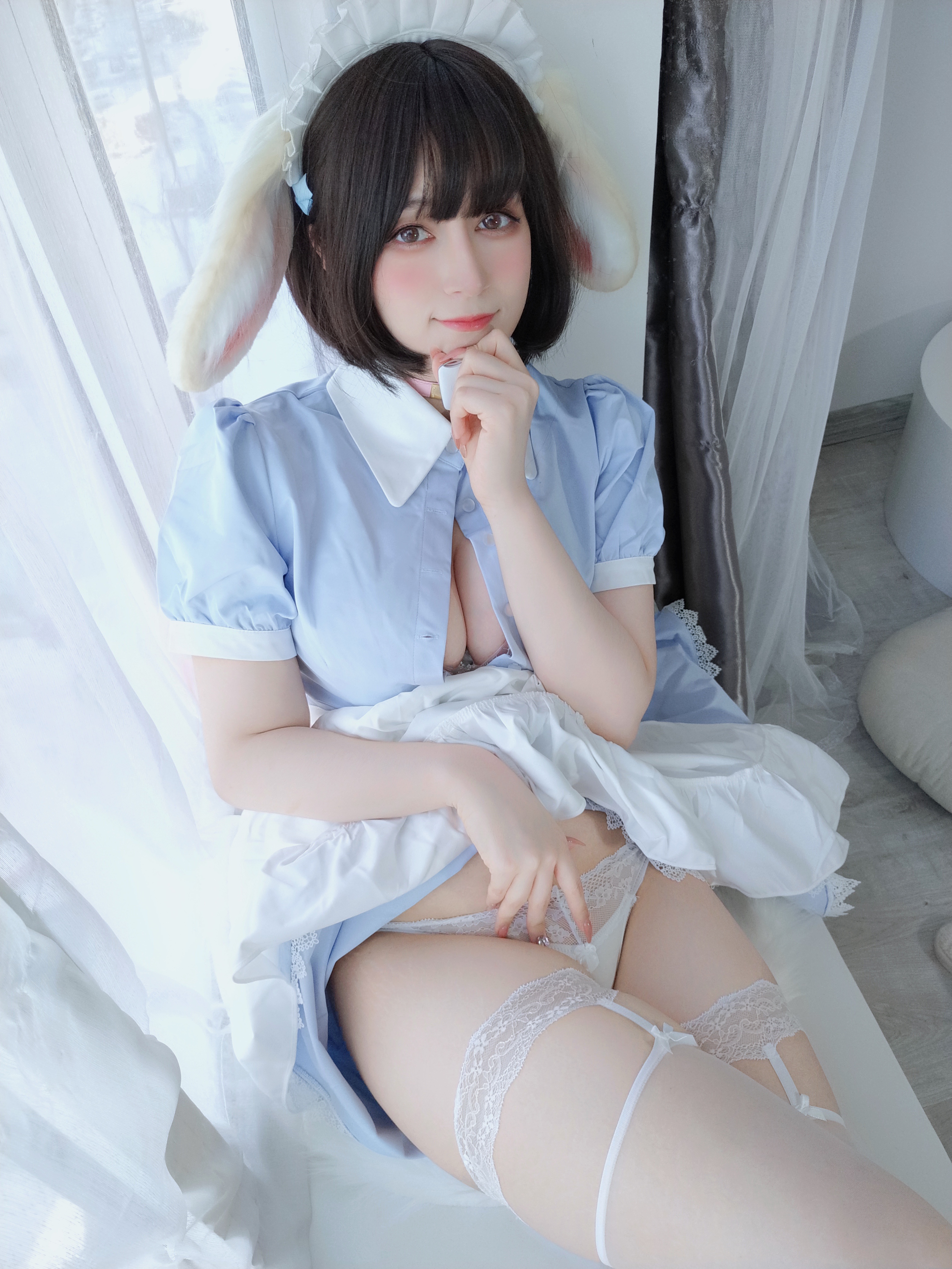 amateur photo Baiyin811 (白银81) - Vol.96 兔女仆 (81)