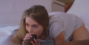 amateur pic Emma Watson sucking black cock