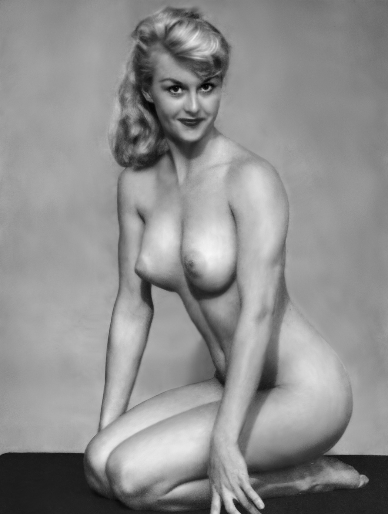 50s pinup style hotty. 