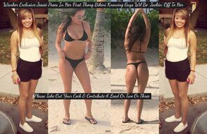 amateur pic Jessie Bikini Teen Native Indian Stripper Black Bikini & Thong Challenge 35