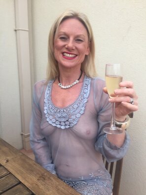 amateur pic Wife In See Through Blouse