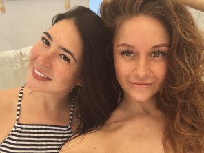 Olga With Friend