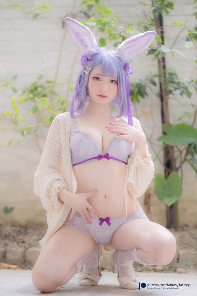 amateur photo Fantasy-Factory-小丁-Purple-Bunny-5