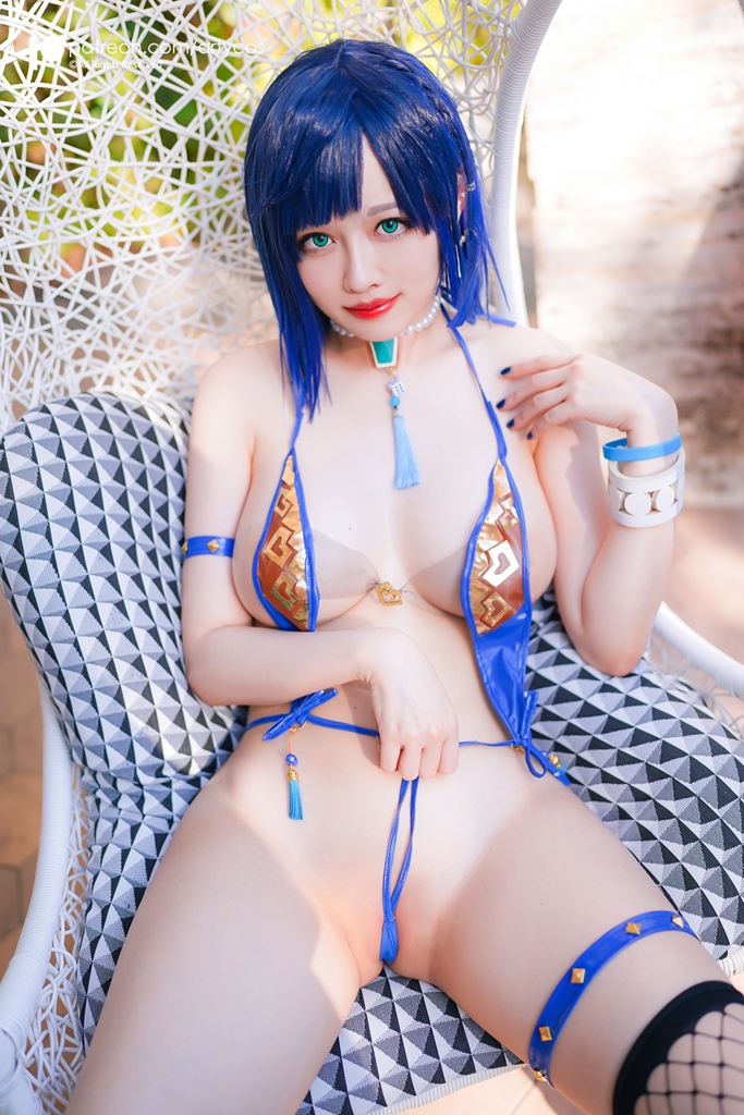 amateur photo Arty-Huang-Yelan-Swimsuit-Genshin-Impact-23