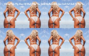amateur photo Nevada Caitlyn White See Through Bikini Challenge