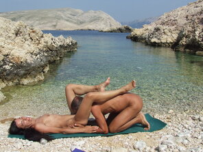 amateur pic Beach oral sex in Stara Baska by ahcpl