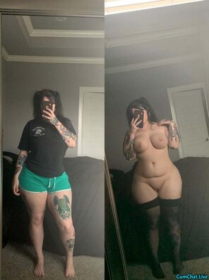 amateur pic Busty Goth Chick 2