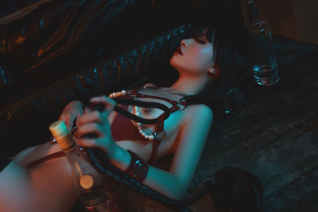 amateur photo Nekokoyoshi-爆机少女喵小吉-Drunken-Moments-82