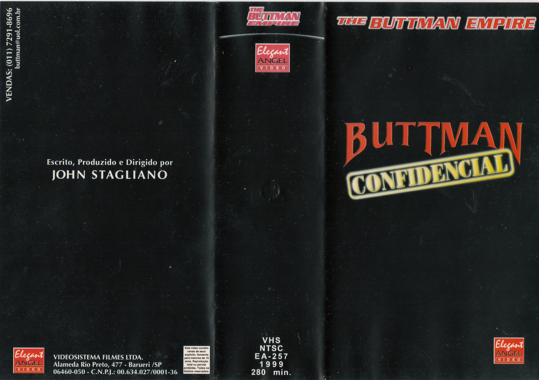 newbie photograph ELEGANT ANGEL VIDEO - BUTTMAN CONFIDENCIAL (EA 257 - 1999)