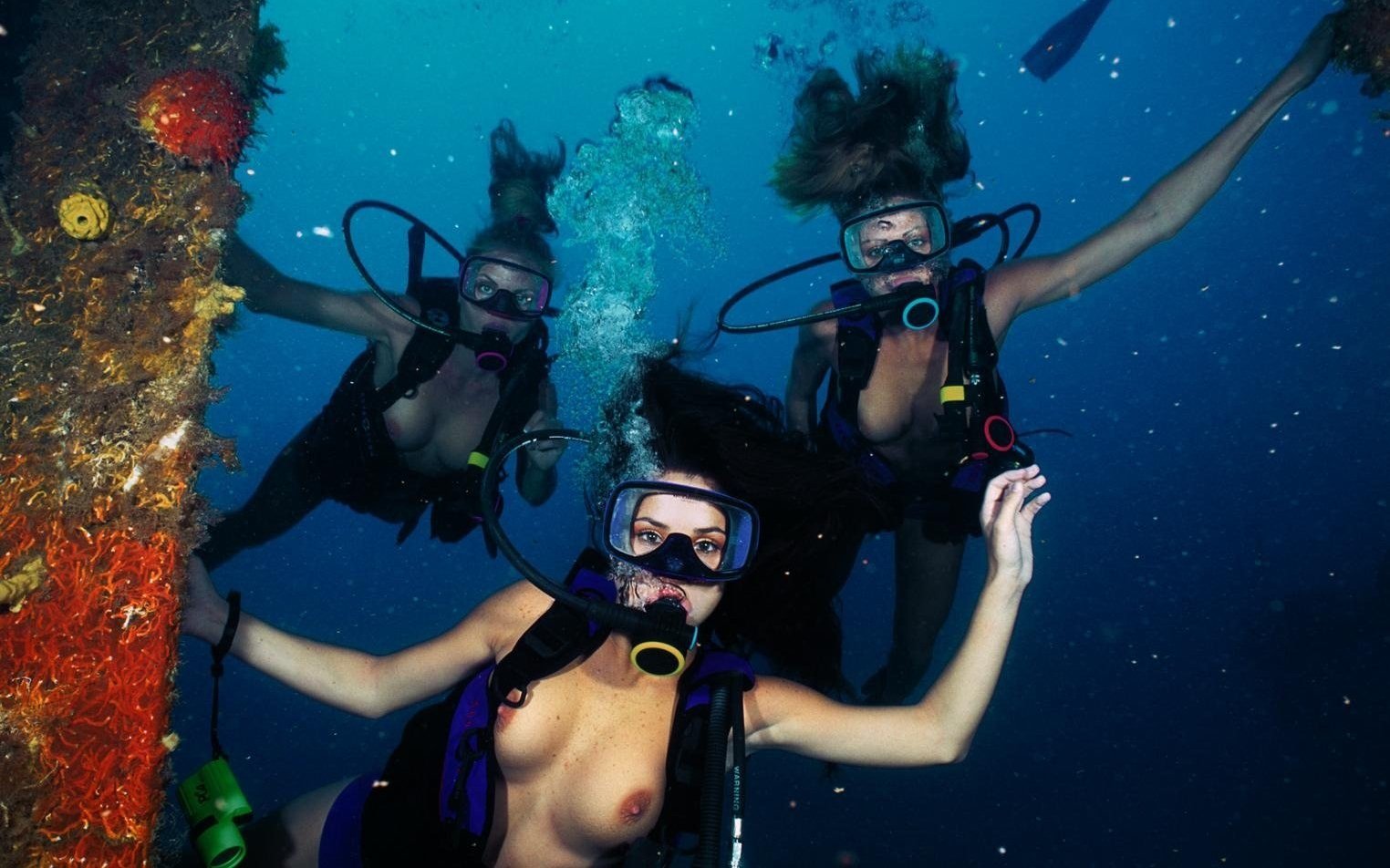 Scuba diving porn