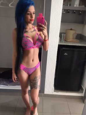 Clothing Pink Selfie Lingerie Bikini 