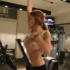 amateur pic gracie-thibble-flashes-athletic-body-while-she-works-out_001