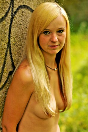 amateur pic Tina in the Woods 76