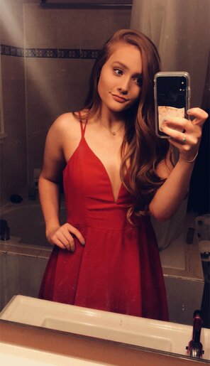 Red dress