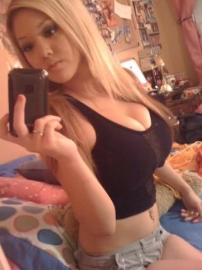 Blonde Asian