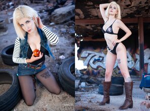 amateur photo Android 18 erocosplay from Dragon Ball Z! What did you wish for to Shenron? ~ Kerocchi