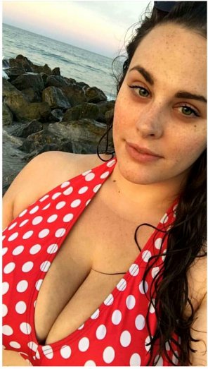 Polka dot Beauty Selfie Bikini 