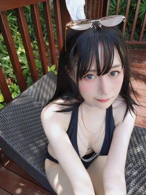 amateur pic Baiyin811 (白银81) - Black Bikini 2 (10)