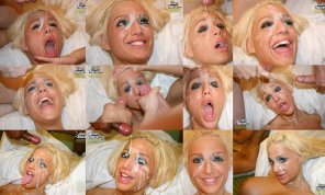 Blonde Bimbo Babe Jayna James - Multi pics