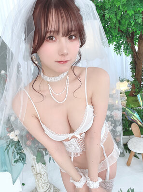 amateur pic けんけん (Kenken - snexxxxxxx) White Wedding Dress (17)