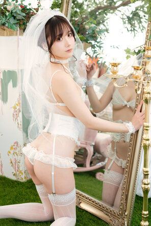 amateur pic けんけん (Kenken - snexxxxxxx) White Wedding Dress (35)