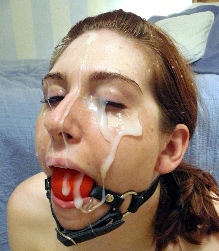 Submissive facial slut. 