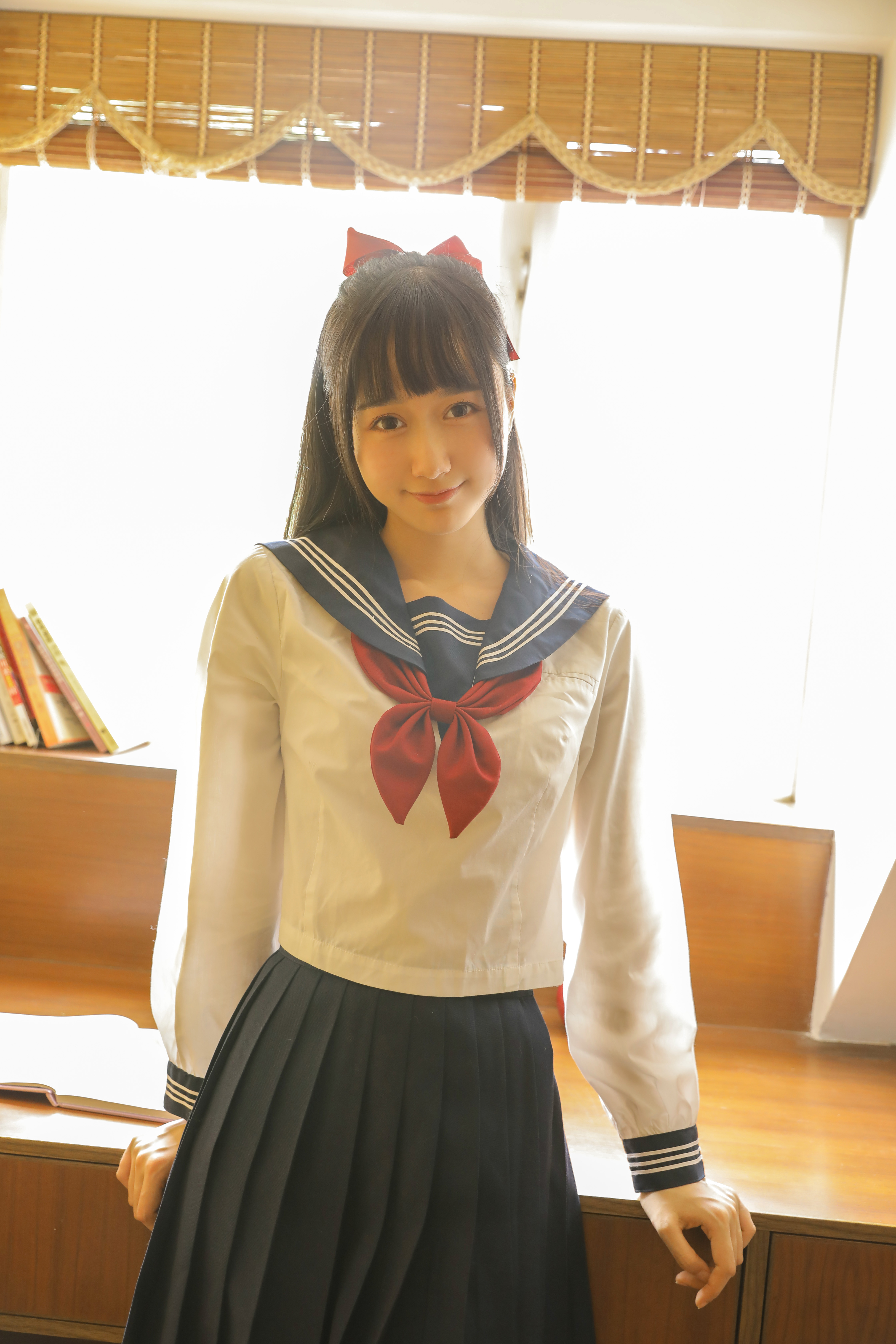 amateur photo KimemeOwO (木绵绵OwO) No. 22 - 绵相随 JK水手服 (5)