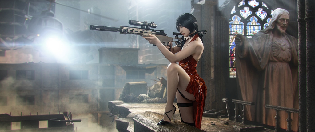 amateur photo Nekokoyoshi-爆机少女喵小吉-Ada-Wong-5