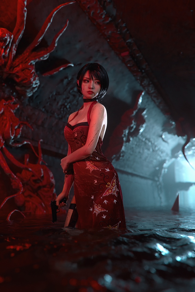 amateur photo Nekokoyoshi-爆机少女喵小吉-Ada-Wong-9