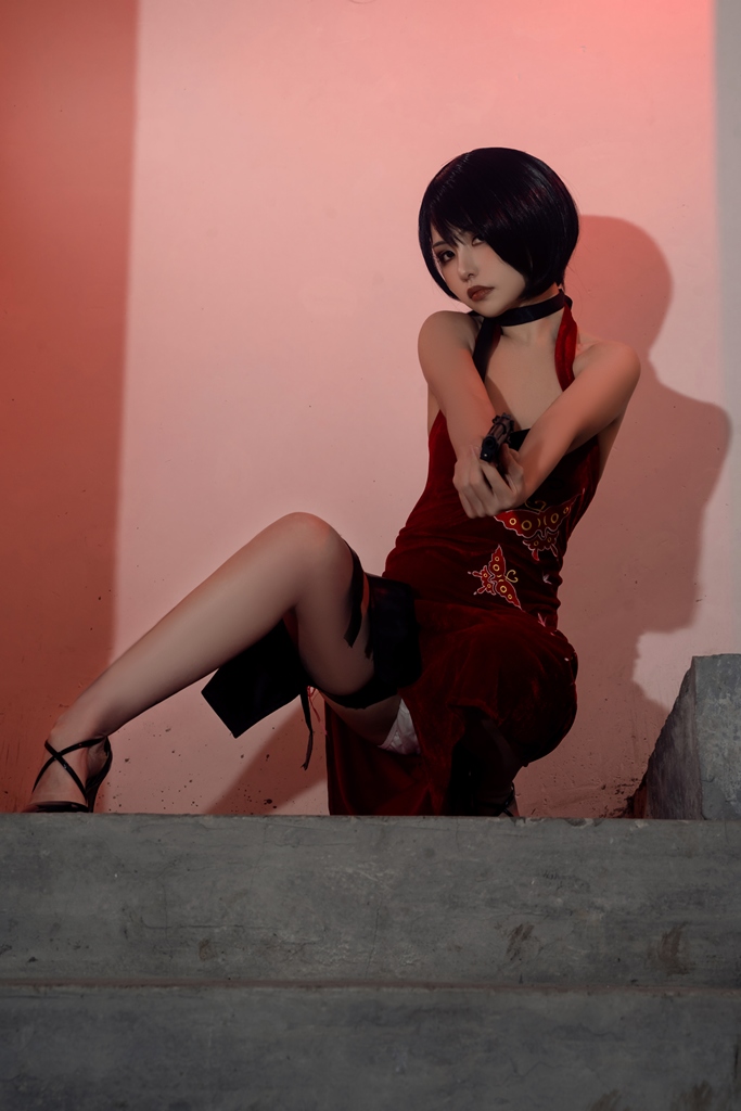 amateur photo Nekokoyoshi-爆机少女喵小吉-Ada-Wong-12